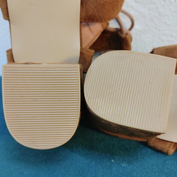 GLADIATOR STYLE LACE UP SANDALS BY ALLEGTA K SIZE 9.5 - Picture 7 of 8